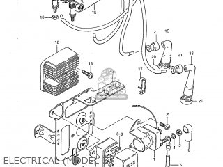 ELECTRICAL (MODEL Z) - GS1100G 1983 (D) USA (E03)
