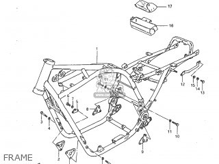 FRAME - GS1100G 1983 (D) USA (E03)