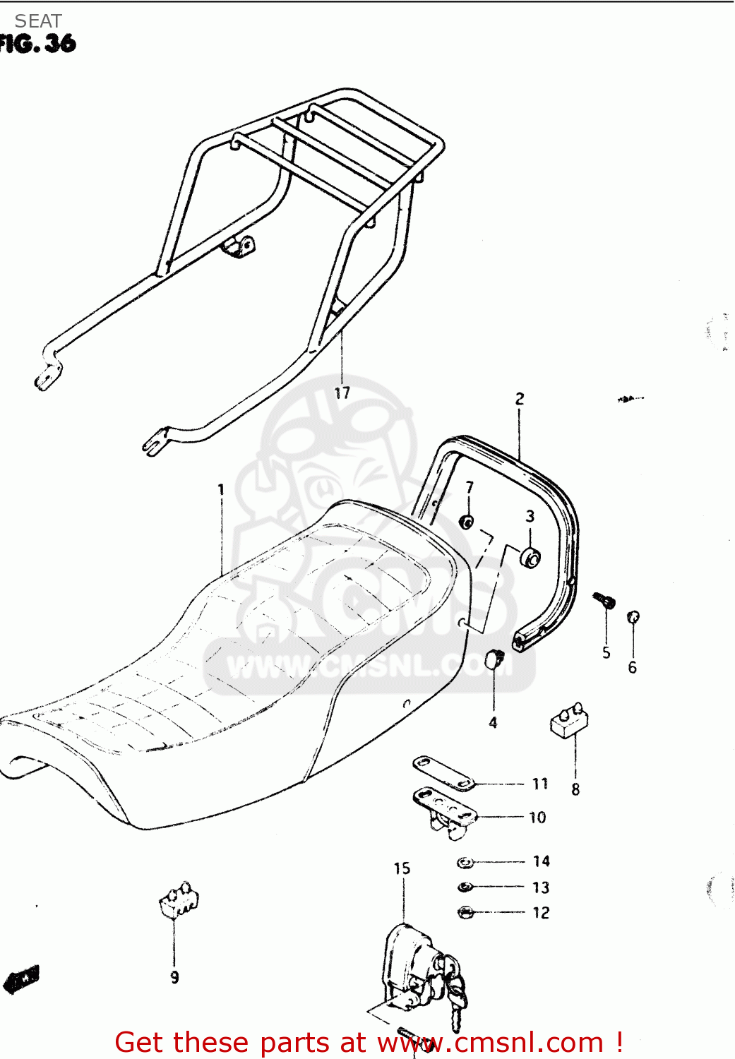 SEAT GS1100G 1984 (E) GENERAL EXPORT (E01)