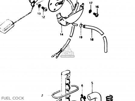FUEL COCK - GS1100G 1986 (G) GENERAL EXPORT (E01)
