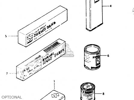 OPTIONAL - GS1100G 1986 (G) GENERAL EXPORT (E01)