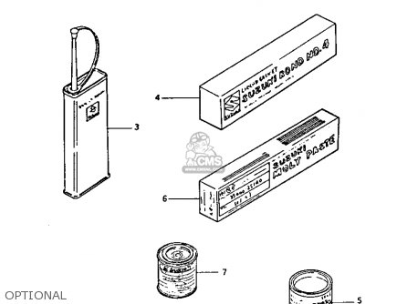 OPTIONAL - GS1100GK 1982 (Z) GENERAL EXPORT (E01)
