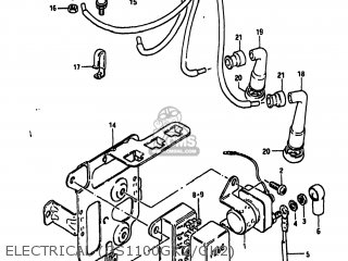 ELECTRICAL (GS1100GKZ/GK2) - GS1100GK 1982 (Z) USA (E03)