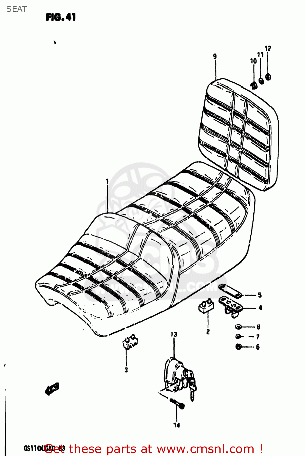 SEAT GS1100GK 1983 (D) USA (E03)