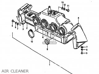 AIR CLEANER - GS1100GK 1983 (D) USA (E03)