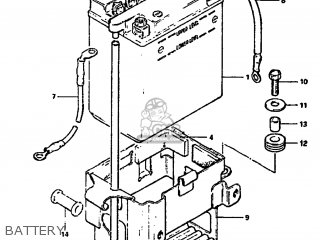 BATTERY - GS1100GL 1982 (Z) USA (E03)