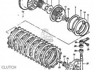 CLUTCH - GS1100GL 1982 (Z) USA (E03)