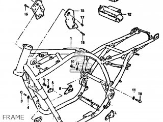 FRAME - GS1100GL 1982 (Z) USA (E03)