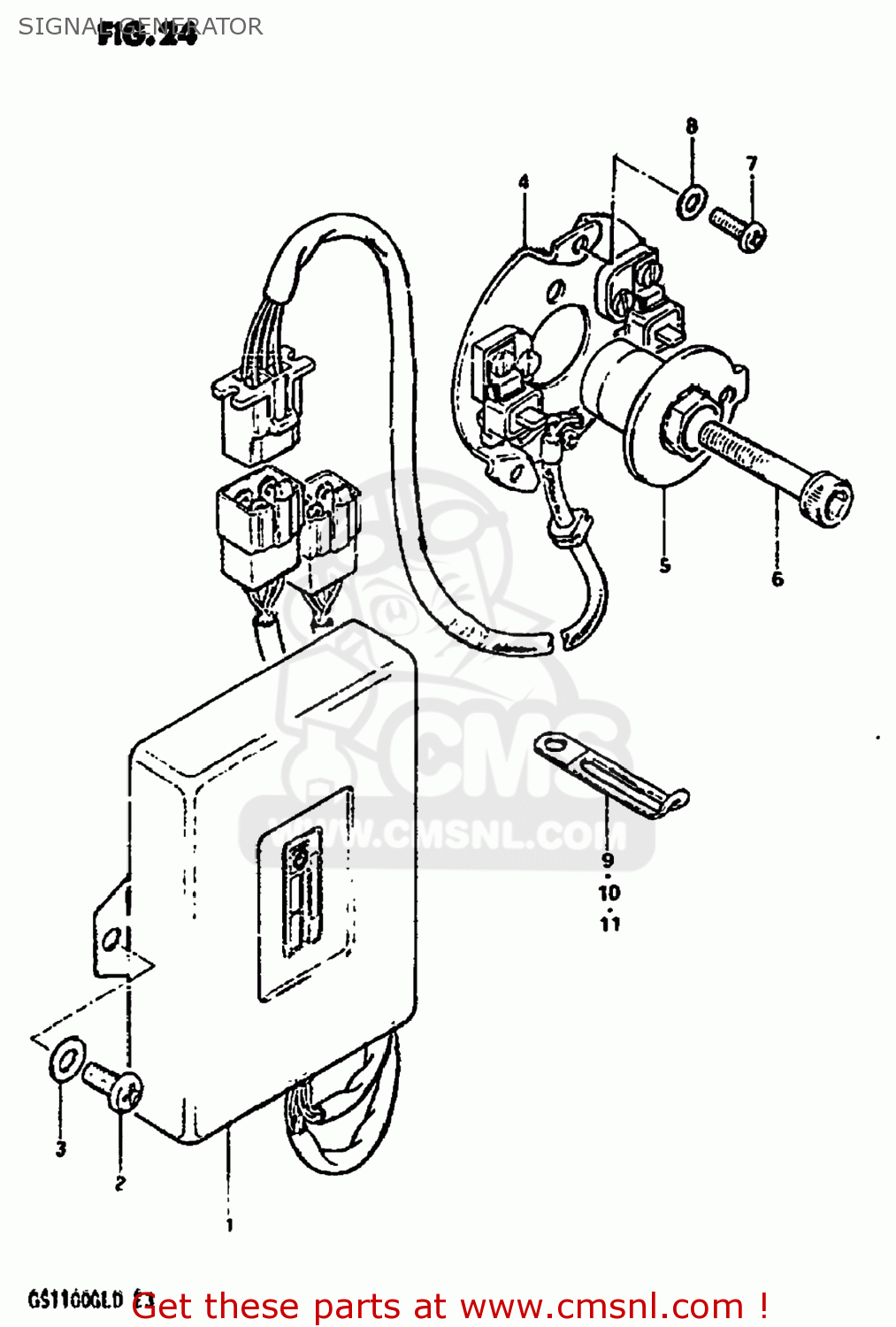 SIGNAL GENERATOR GS1100GL 1983 (D) USA (E03)