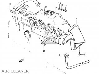 AIR CLEANER - GS1100GL 1983 (D) USA (E03)