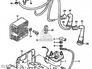 ELECTRICAL - GS1100GL 1983 (D) USA (E03)