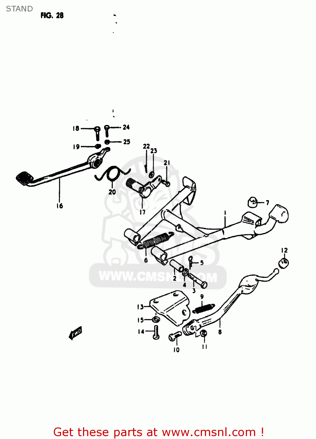 STAND GS1100LT 1980 (T) USA (E03)