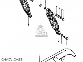 CHAIN CASE - GS1100LT 1980 (T) USA (E03)