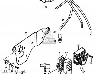 ELECTRICAL - GS1100LT 1980 (T) USA (E03)