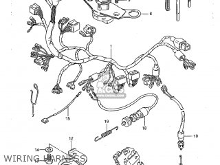 Suzuki GS1100S 1983 (D) USA (E03) parts lists and schematics