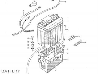 BATTERY - GS1100S 1983 (D) USA (E03)