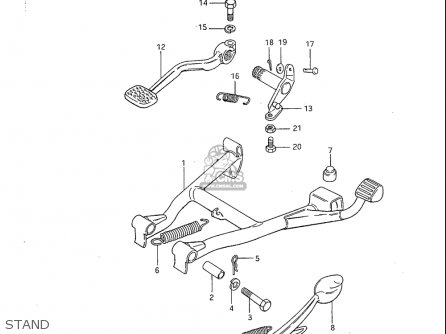 STAND - GS1100S 1983 (D) USA (E03)