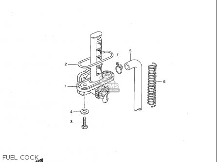 FUEL COCK - GS1100S 1983 (D) USA (E03)