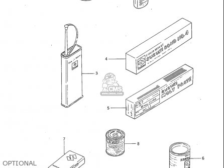 OPTIONAL - GS1100S 1983 (D) USA (E03)
