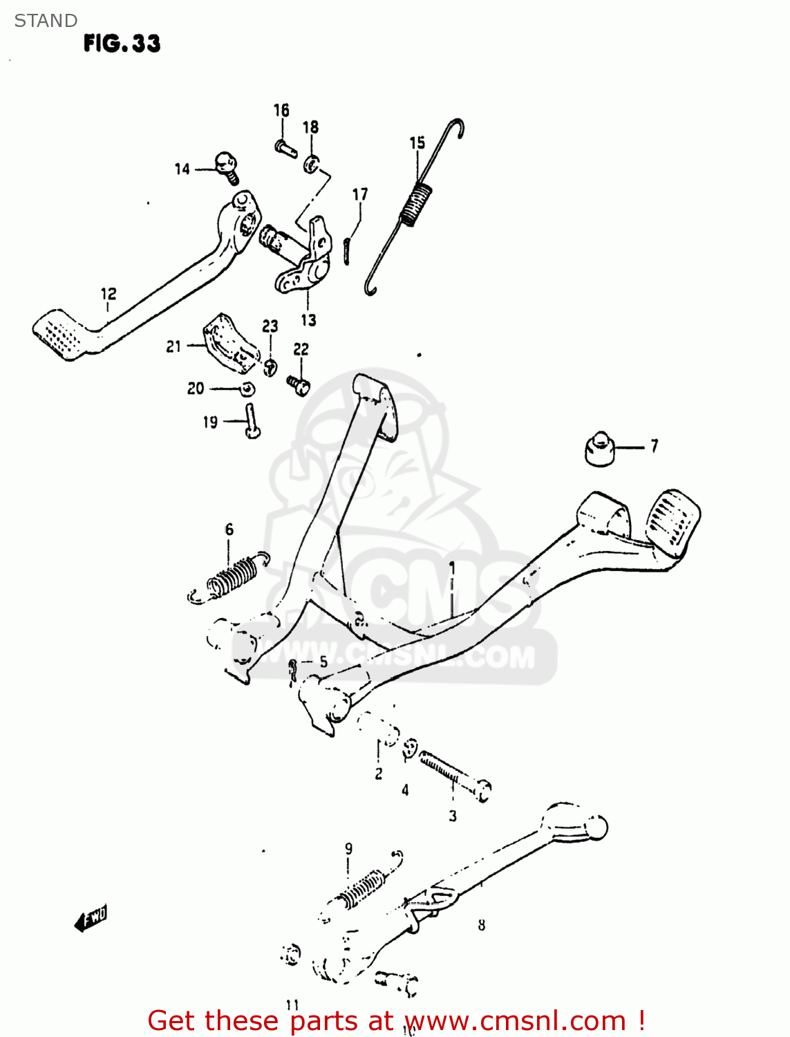 STAND GS1150 1984 (E) USA (E03)