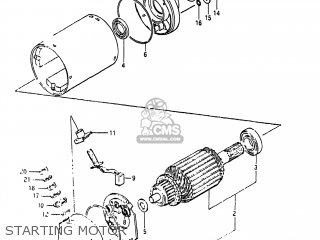 Suzuki GS1150 1985 (F) USA (E03) parts lists and schematics