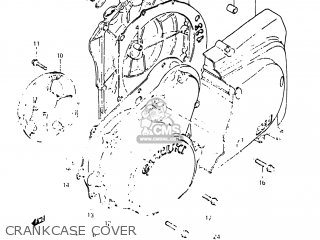 CRANKCASE COVER - GS1150 1985 (F) USA (E03)