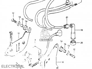 ELECTRICAL - GS1150EF 1985 (F) USA (E03)