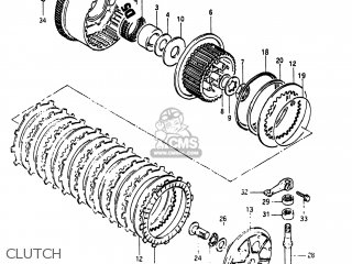 CLUTCH - GS1150EF2 1984 (E) USA (E03)