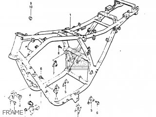 FRAME - GS1150EF2 1985 (F) USA (E03)