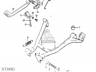 STAND - GS1150EG 1984 (E) USA (E03)