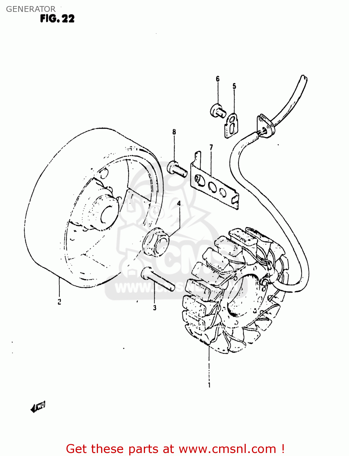 GENERATOR GS1150EG 1986 (G) USA (E03)