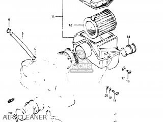 AIR CLEANER - GS1150ES3 1984 (E) USA (E03)