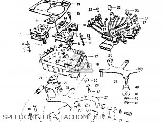 SPEEDOMETER - TACHOMETER - GS1150ESE 1986 (G) USA (E03)