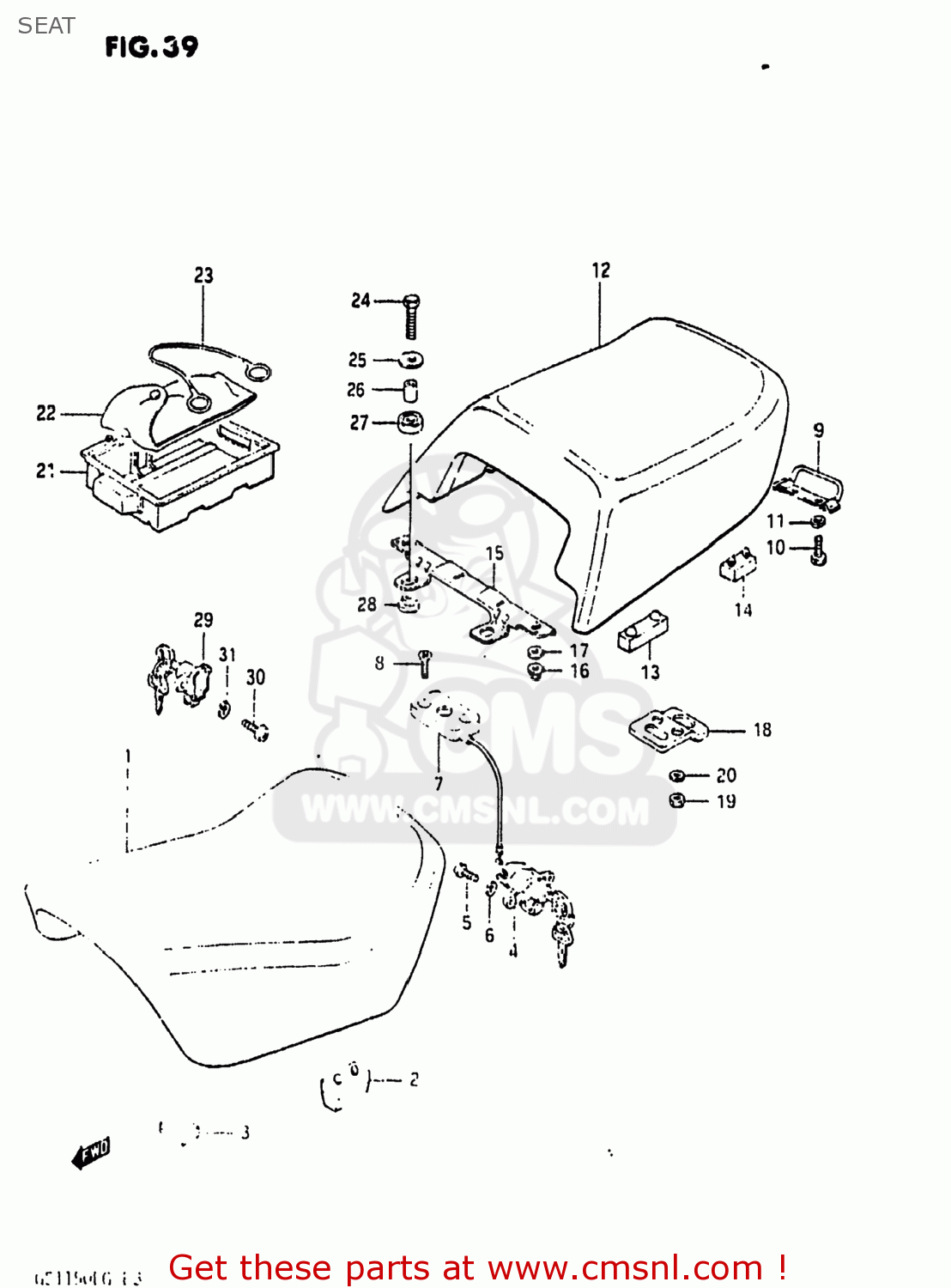 SEAT GS1150ESF 1984 (E) USA (E03)
