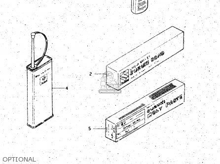 OPTIONAL - GS125ES 1982 (Z) (E01 E02 E04 E18 E24 E39)