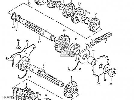 TRANSMISSION - GS250T 1980 (T) UNITED KINGDOM (E02)