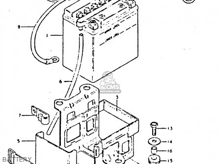 BATTERY - GS250T 1980 (T) UNITED KINGDOM (E02)