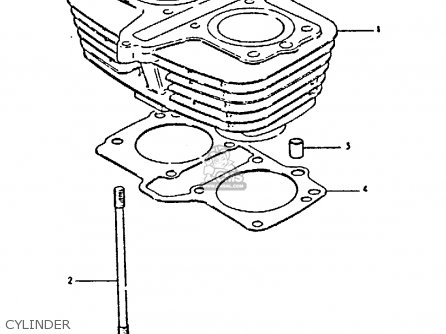 CYLINDER - GS250T 1980 (T) UNITED KINGDOM (E02)