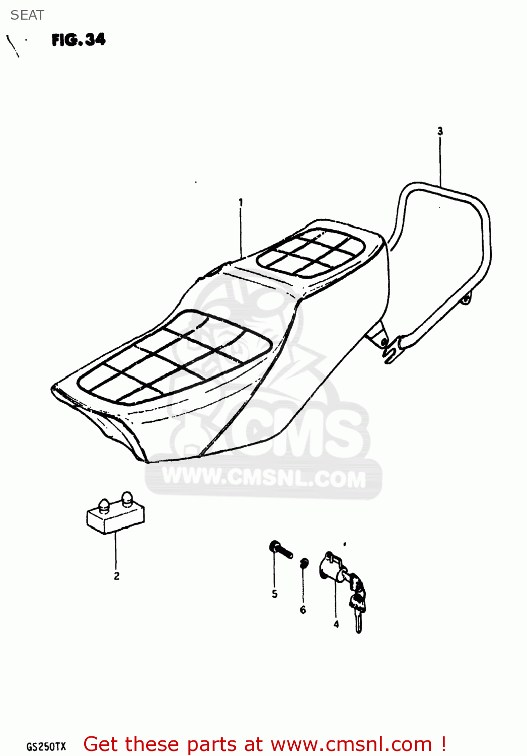 SEAT GS250T 1980 (T) USA (E03)