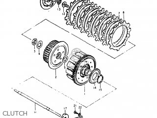 CLUTCH - GS250T 1980 (T) USA (E03)