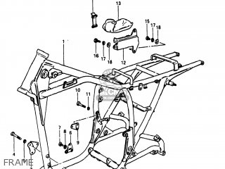 FRAME - GS250T 1980 (T) USA (E03)