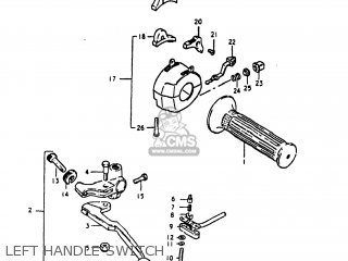 LEFT HANDLE SWITCH - GS250T 1980 (T) USA (E03)