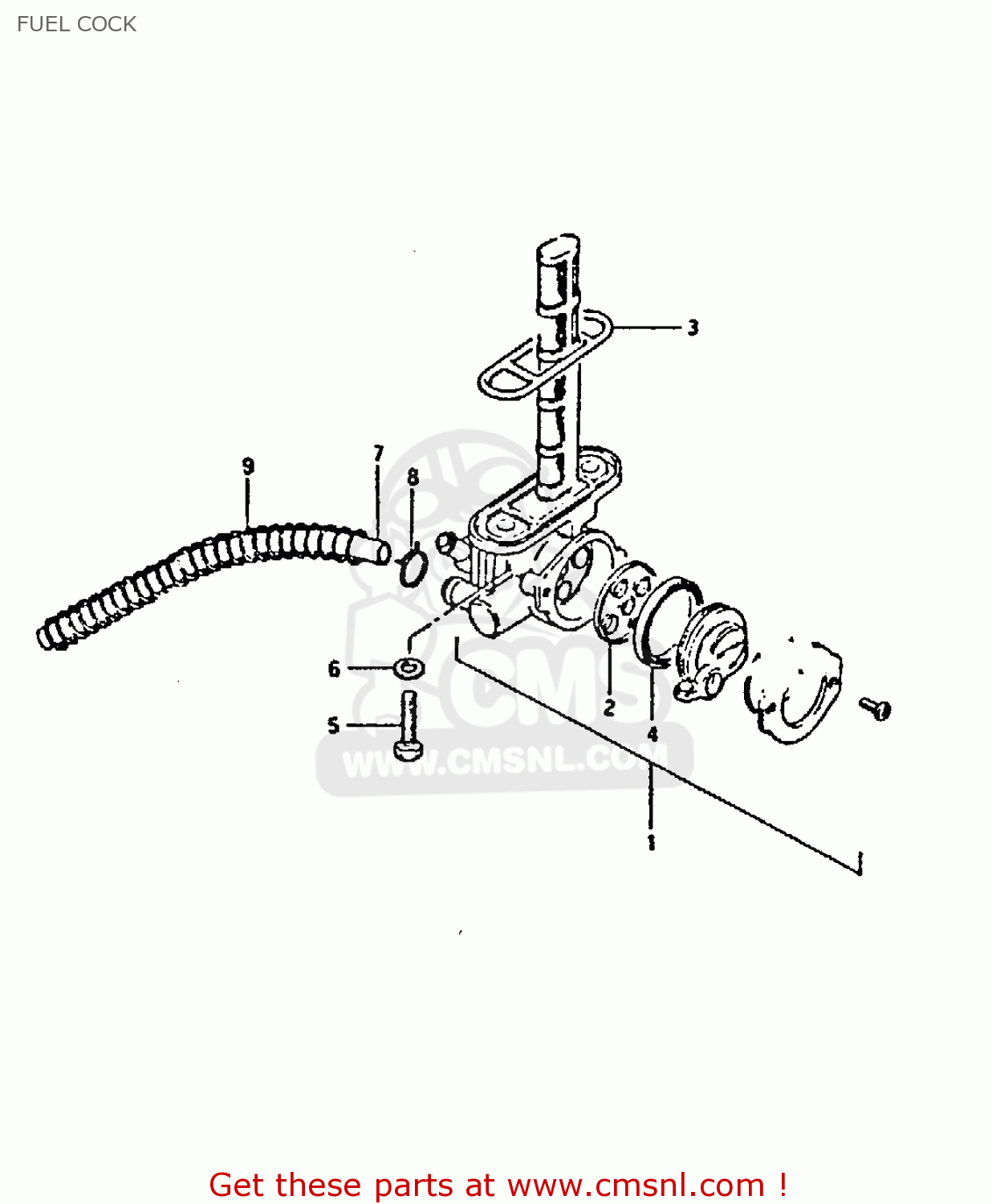 FUEL COCK GS250T 1981 (X) UNITED KINGDOM (E02)