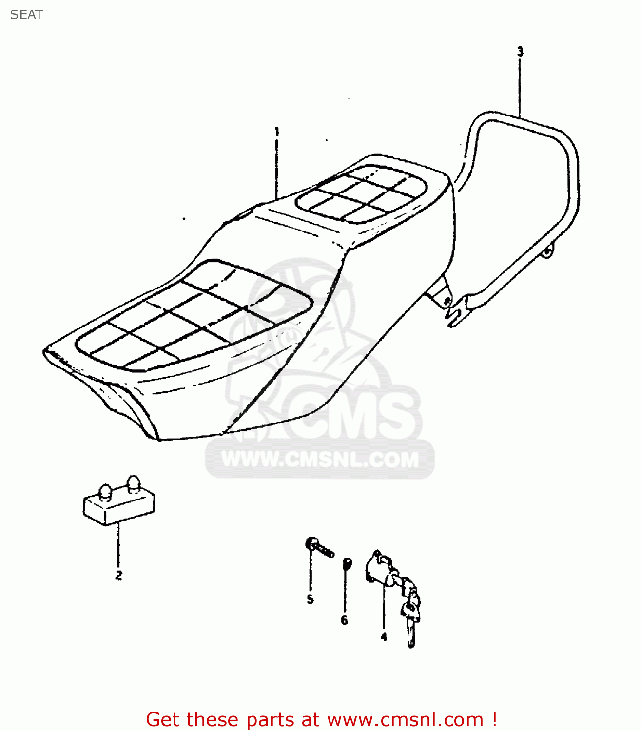 SEAT GS250T 1981 (X) UNITED KINGDOM (E02)