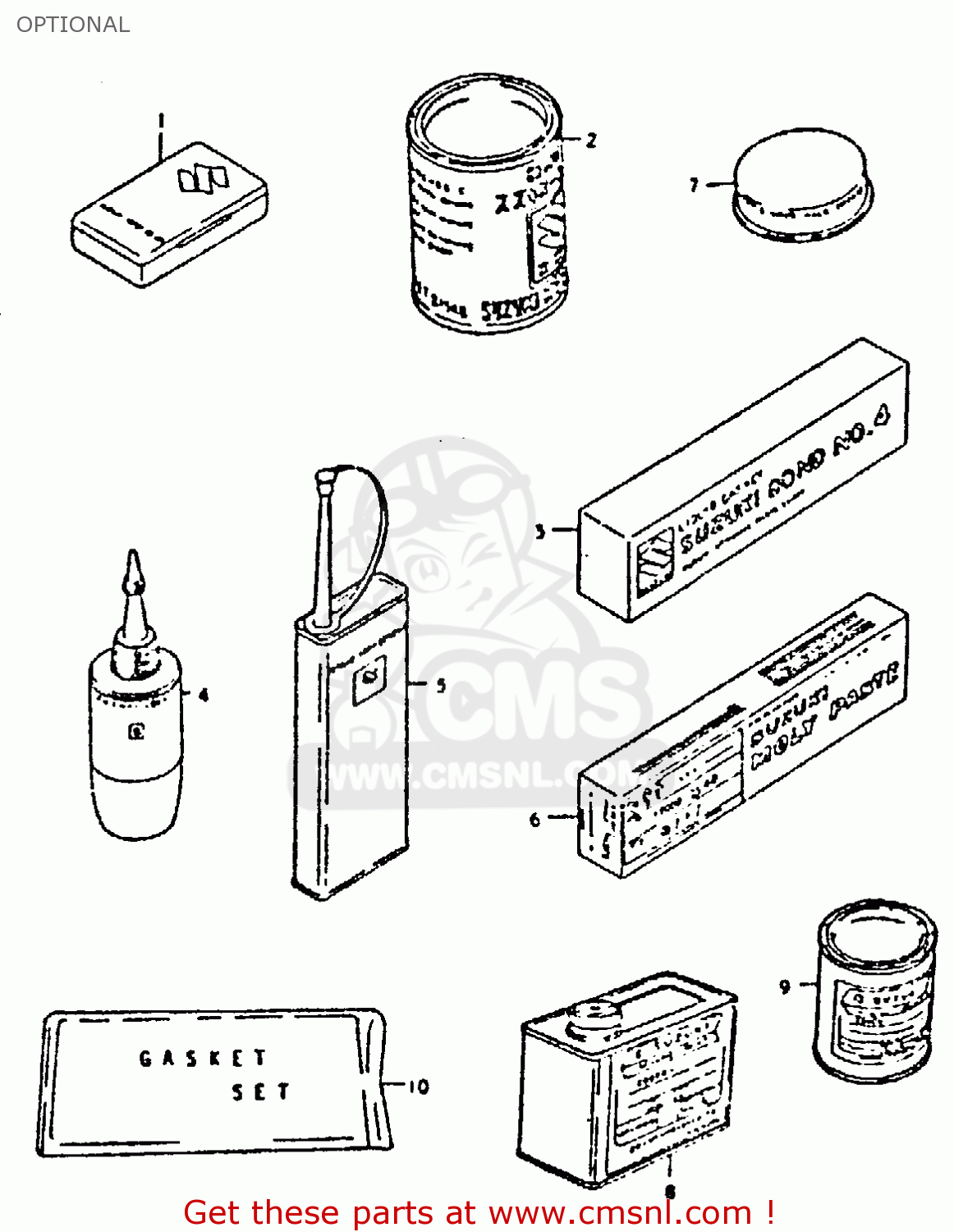 OPTIONAL GS250T 1981 (X) UNITED KINGDOM (E02)