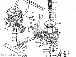 CARBURETOR - GS250T 1981 (X) USA (E03)
