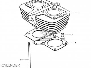 CYLINDER - GS250T 1981 (X) USA (E03)