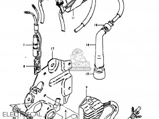 ELECTRICAL - GS250T 1981 (X) USA (E03)