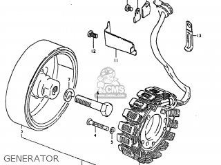 GENERATOR - GS250T 1981 (X) USA (E03)
