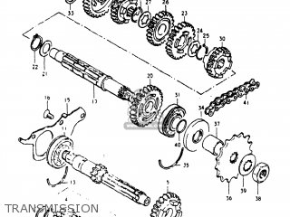 TRANSMISSION - GS250T 1981 (X) USA (E03)